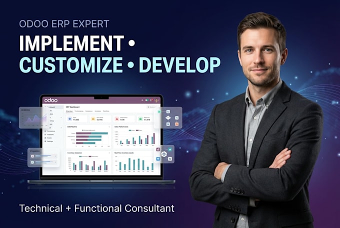 Implement, customize and develop your odoo erp with expert consultation ...