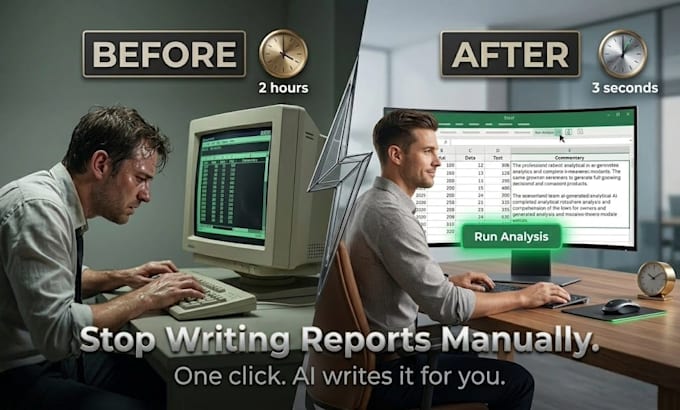 integrate ai into your excel to automate analysis and reporting