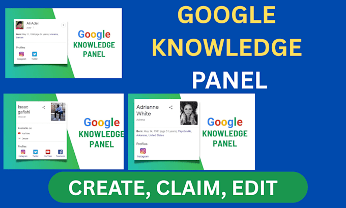 create google knowledge panel or graph for your personal empire