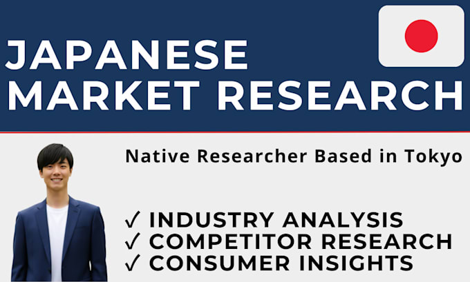 do japanese market research using native only data sources