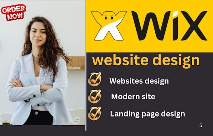 design and redesign wix website