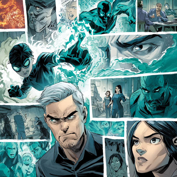 do comic book illustration graphic novel superhero comic webcomic comic artist