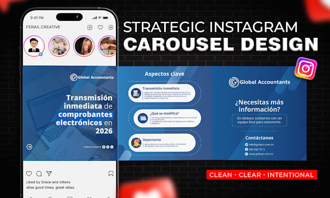 design strategic instagram carousels