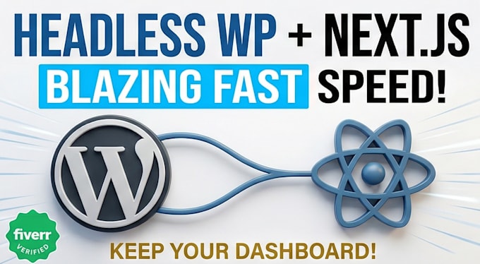 build a headless wordpress website with react or next js
