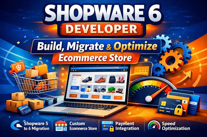 build, migrate and optimize your shopware 6 ecommerce store