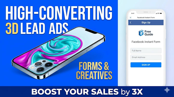 design high converting lead generation forms facebook ads strategy