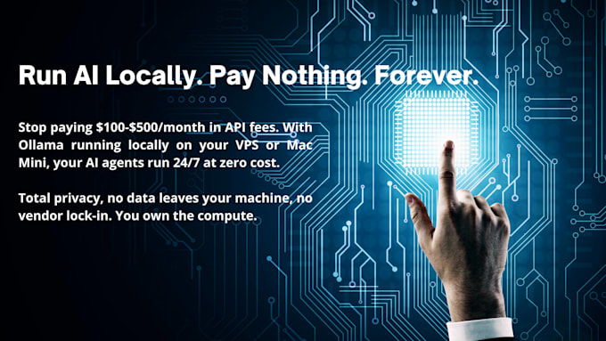 setup openclaw ai agents locally with zero API costs forever on vps or mac mini