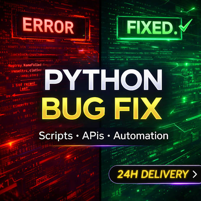 fix python API, scraping and automation errors