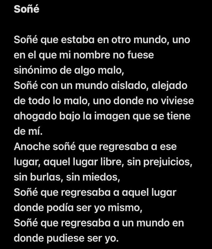 write a personalized emotional poem in spanish