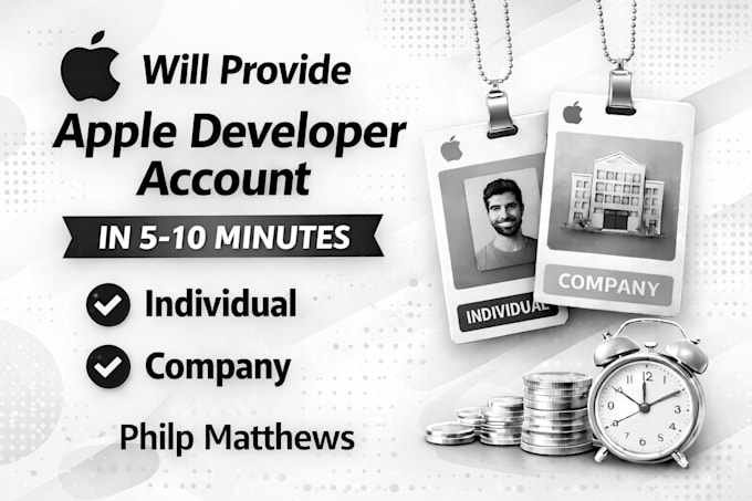 enroll highly quality apple developer accounts for you