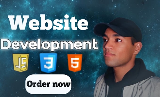 Build a stunning responsive website in html css javascript by ...