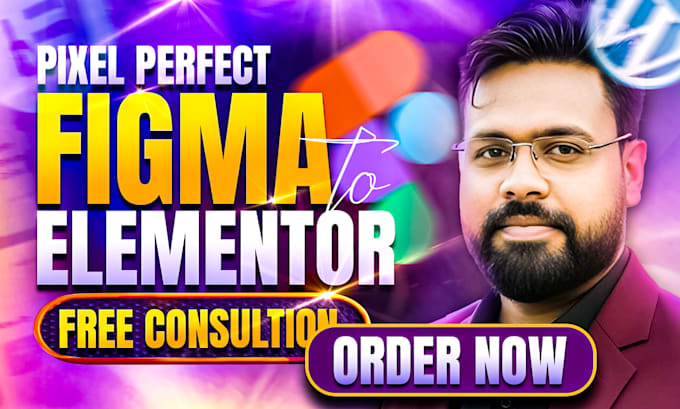 convert figma to wordpress PSD to wordpress or figma to elementor pro