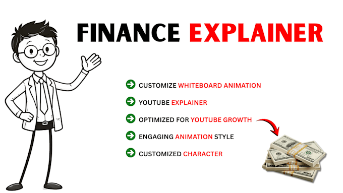 create finance explainer video for youtube