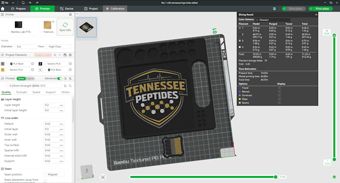 make logo, keychain or custom product stl file for 3d printing