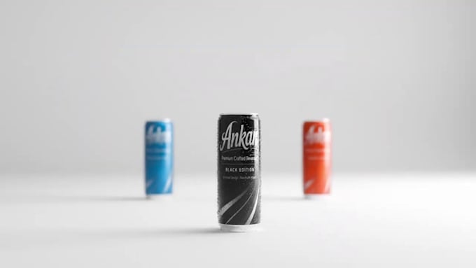 animate cinematic 3d beverage and product animation