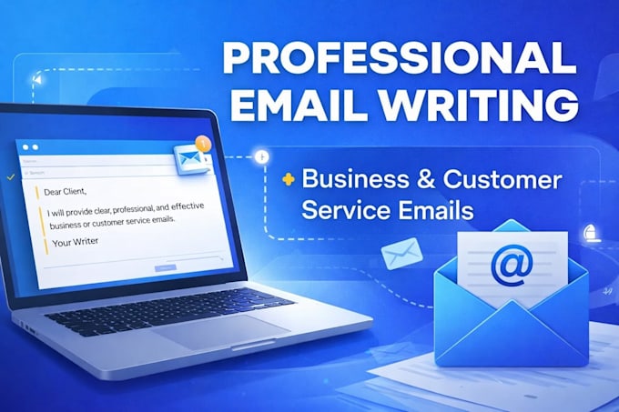 write professional business or customer service emails
