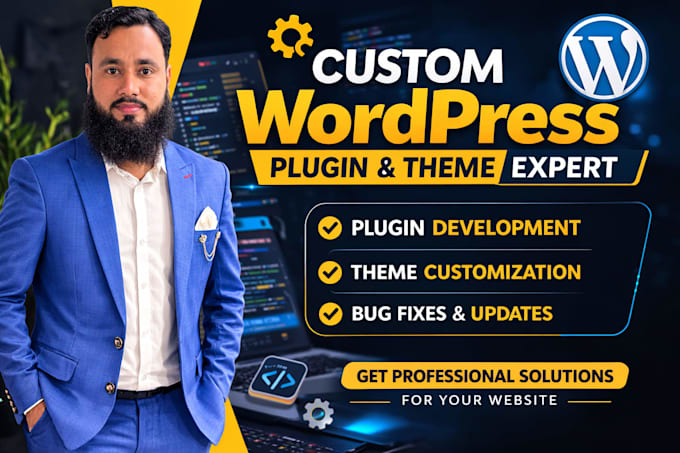 expertly customize wordpress theme and plugins flawlessly