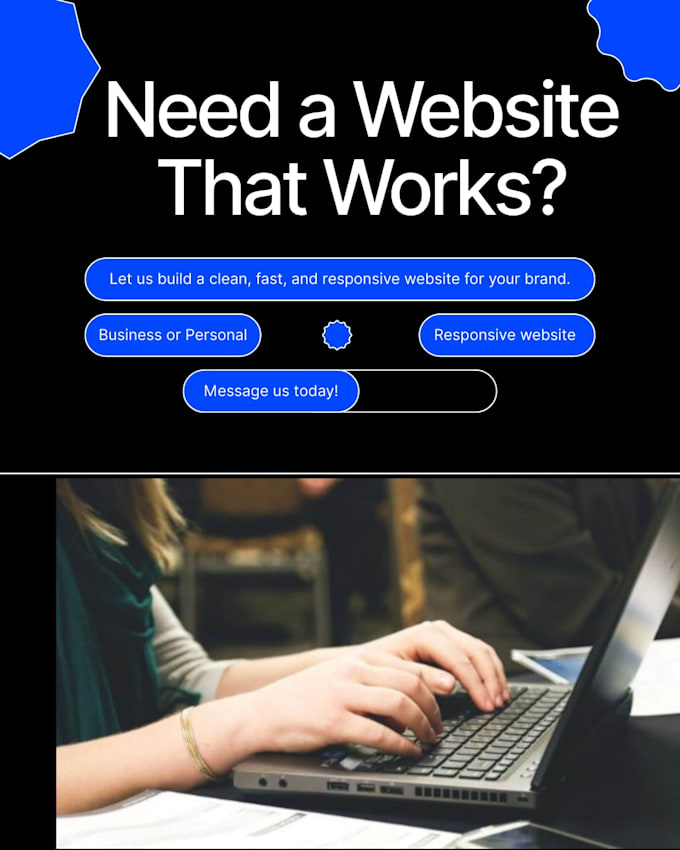 build professional responsive frontend website in 20 hours