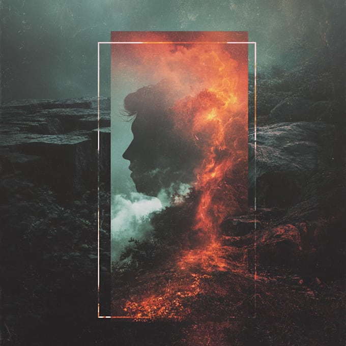 Design raw abstract album cover art for underground artists by ...