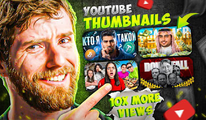 make bold and clickable youtube thumbnails