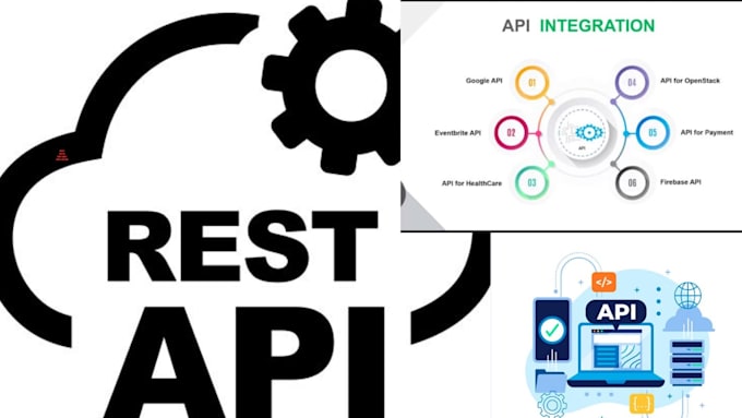 create rest API and integrate stripe, paypal, or any third party API