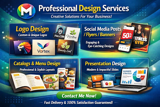 Design a modern and professional logo design by Meetkaneriya149 | Fiverr
