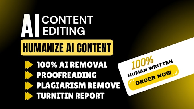 rewrite, humanize ai content, proofread and remove ai