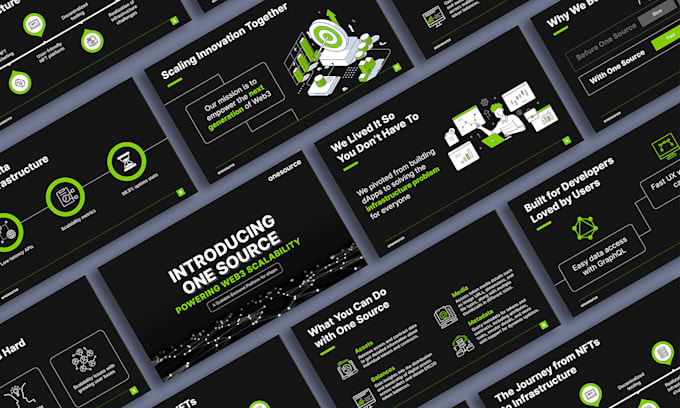 design a premium powerpoint pitch deck presentation