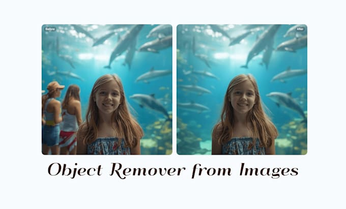 remove unwanted object people from photo
