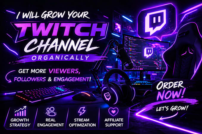increase your twitch viewers and followers organically