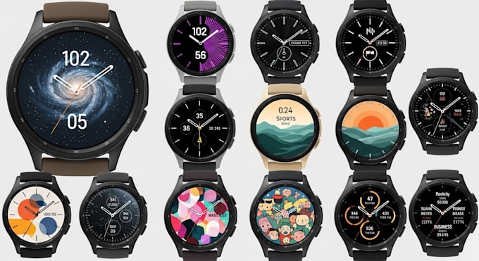 create personalized watch faces for samsung smartwatches