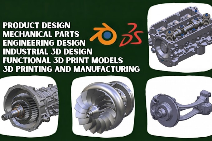 3d Rendering Part Design 3d cad parts and photorealistic renders for cnc machining by ...