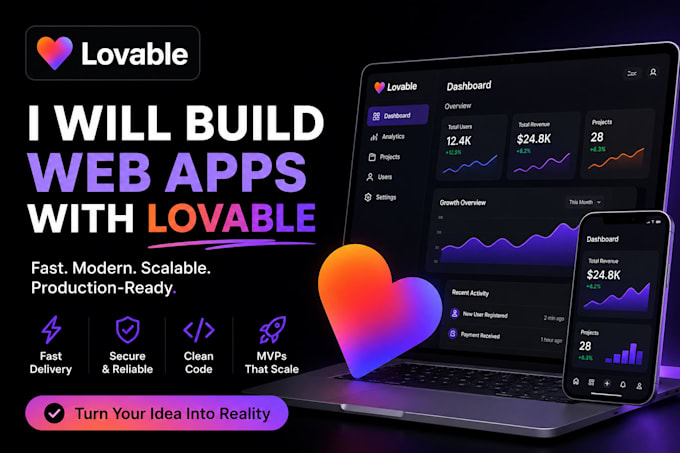 build your web app with ai, vibe coding lovable, firebase