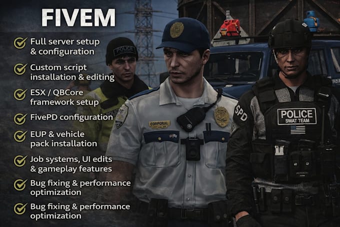 be your fivem developer