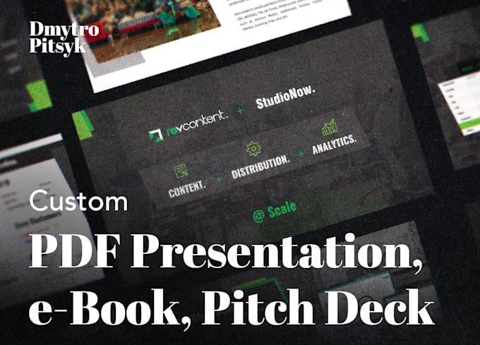 ebook or PDF marketing material
