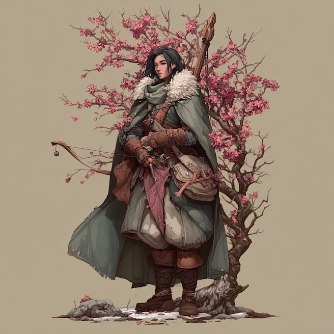 dnd character art and dnd character art