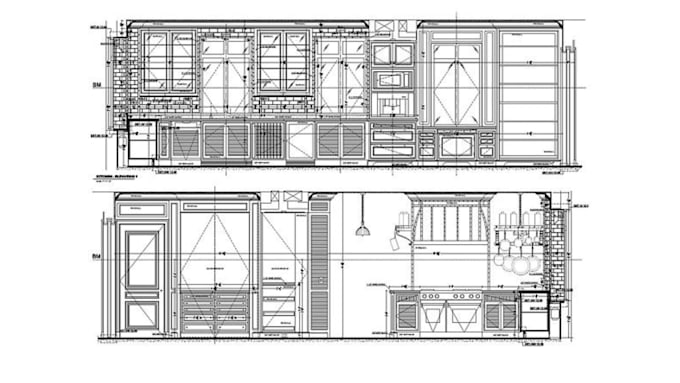 create professional cabinet shop drawings, millwork drawings, and cutlists