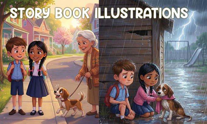 turn your script into an ai cartoon storybook