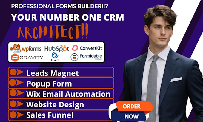 build formidable form wpform fivent form hubspot form gravity form convertkit