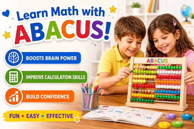 teach your kid abacus and fast mental math techniques