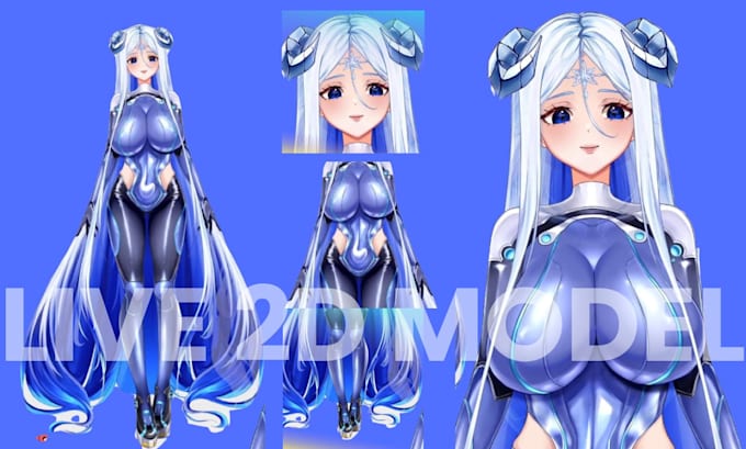 do live 2d vtuber model vtube vtuber model vtuber live 2d
