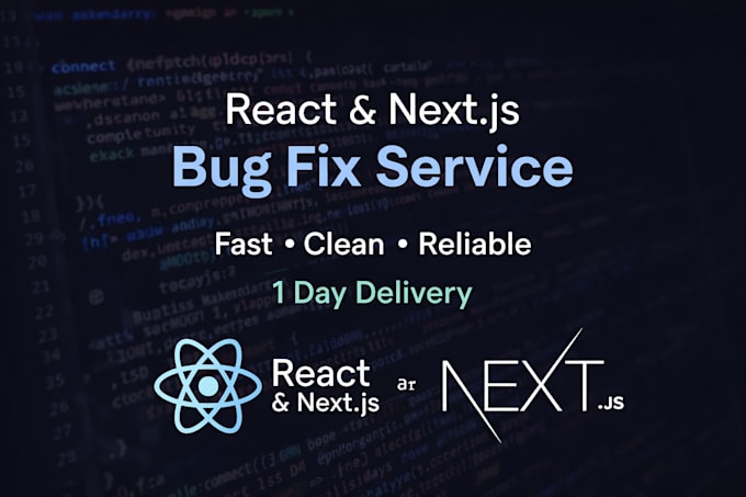 fix react or nextjs bugs and errors quickly