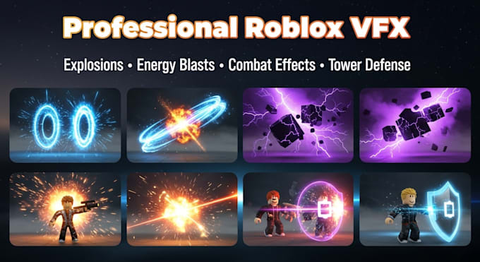 create high quality roblox vfx for your roblox game