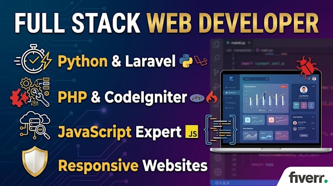 be professional full stack web application developer