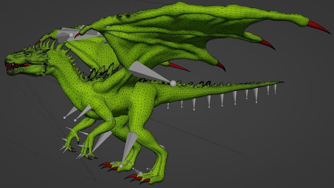 create character for your unreal engine5 and roblox 3d rigging 3d creature