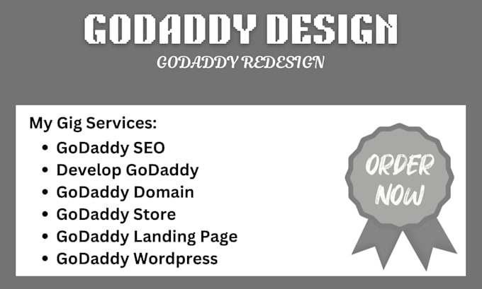 create godaddy website godaddy redesign godaddy SEO