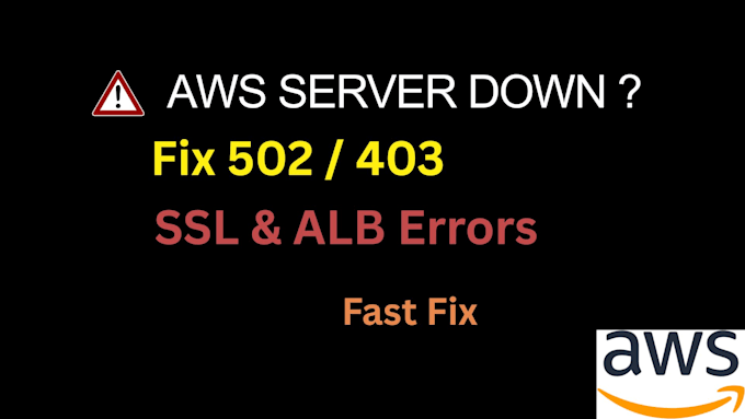 fix 502, 500 or server errors in node js on AWS ec2