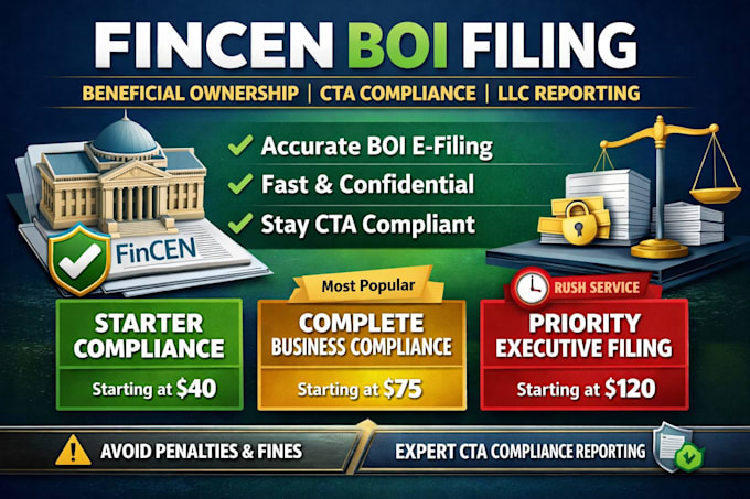 Realizar presentación de fincen boi, cumplimiento del beneficial ...