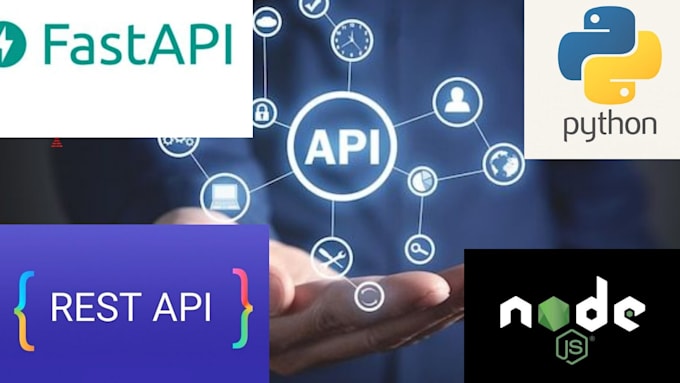 develop and integrate rest API using python, django,fastapi, or node js