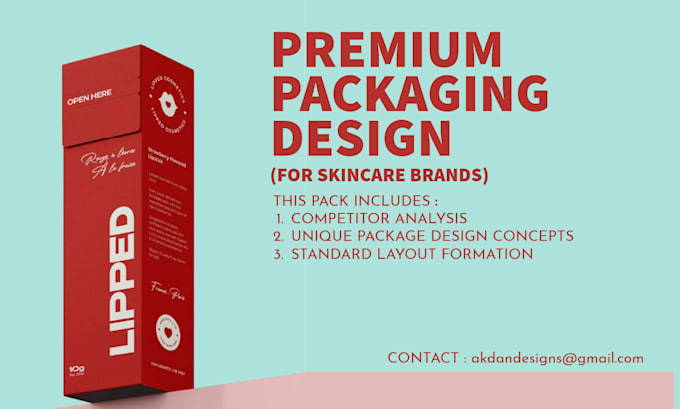 design premium package design for brands